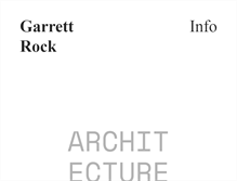 Tablet Screenshot of garrettrock.com
